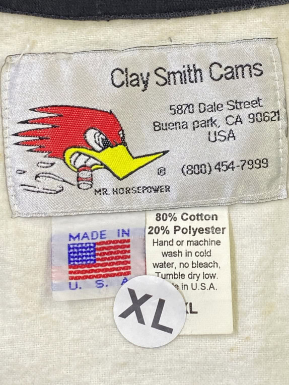 CLAY SMITH CAMS ΜΠΟΥΦΑΝ ΑΝΤΡΙΚΟ RETRO ΜΑΥΡΟ ΑΝΤΡΙΚΟ PRE OWNED XL