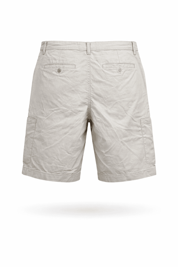 CLEAR WATER ΣΟΡΤΣ CARGO MINIMAL OFF WHITE ΑΝΤΡΙΚΟ PRE OWNED XL