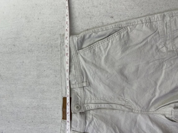 CLEAR WATER ΣΟΡΤΣ CARGO MINIMAL OFF WHITE ΑΝΤΡΙΚΟ PRE OWNED XL