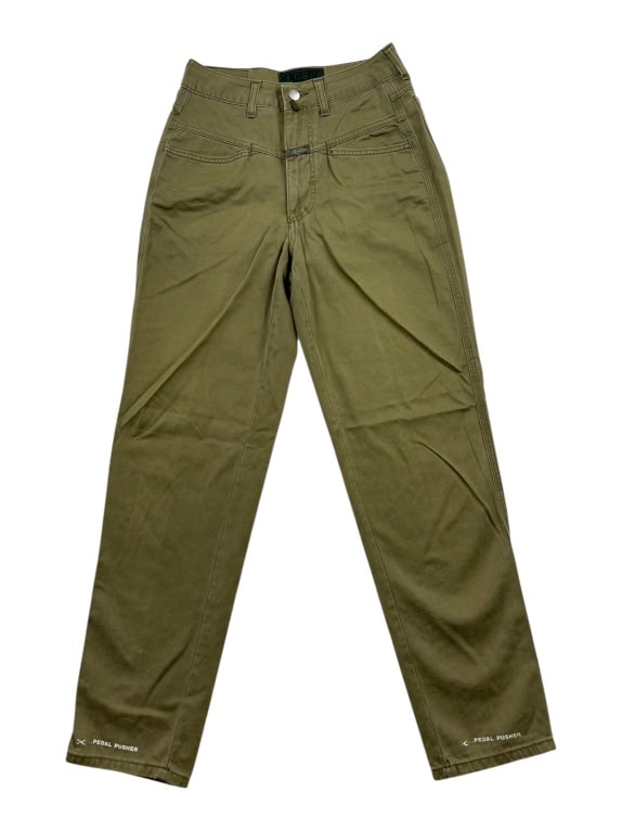 Closed Chino Pants Casual Minimal Olive Men’s XS