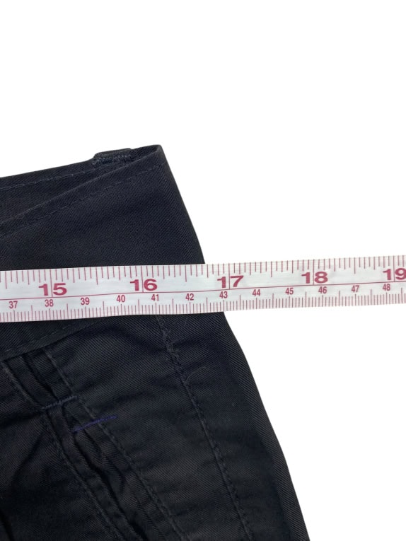 CLOSED CHINO PANTS VINTAGE LOGO BLACK MEN'S M