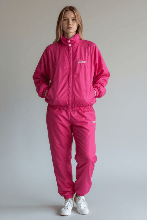 Cloud Αθλητική Φόρμα Σετ Vintage Με Λογότυπο Φούξια Unisex L