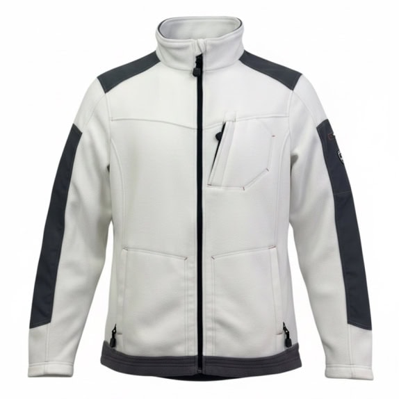 CMP FLEECE ZIP JACKET MINIMAL SPORTSWEAR OFF WHITE ΑΝΤΡΙΚΟ pre owned