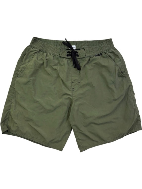 COAST COAST BERMUDA SHORTS MINIMAL OLIVE UNISEX PRE OWNED M
