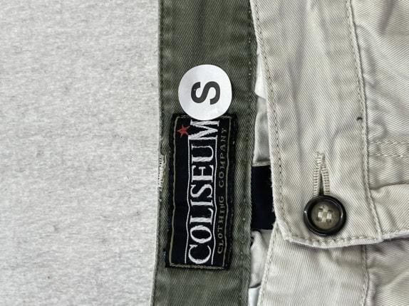 COLISEUM CARGO SHORTS UTILITY BEIGE ΑΝΔΡΙΚΟ PRE OWNED S