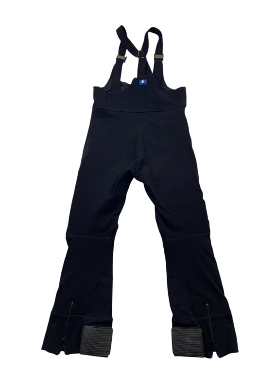 COLMAR UNISEX PANTALONI DA SCI LOGO VINTAGE NERO M-L