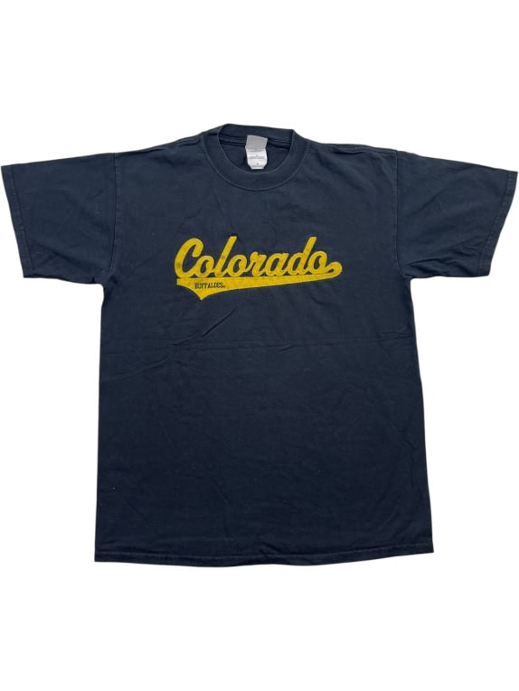Colorado Buffaloes T-shirt blu navy Gildan unisex M
