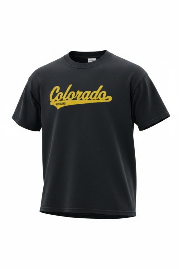 Colorado Buffaloes T-shirt blu navy Gildan unisex M