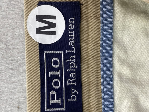 RALPH LAUREN CARGO SHORTS MINIMAL BEIGE MEN PRE OWNED M