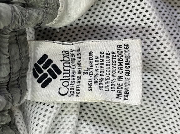 COLUMBIA CARGO SHORTS UTILITY OLIVE ΑΝΤΡΙΚΟ PRE OWNED L