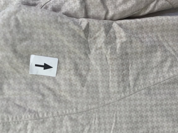 COLUMBIA GIACCA MINIMAL BEIGE CHIARO DONNA PRE OWNED M