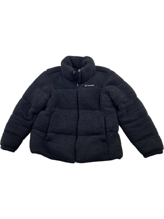 COLUMBIA SHERPA FLEECE JACKET LOGO ΜΑΥΡΟ ΑΝΔΡΙΚΟ XL