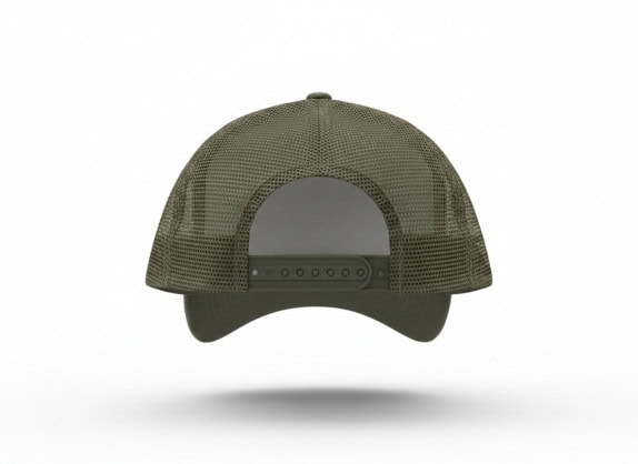 COLUMBIA TRUCKER CAP CAMO OLIVE UNISEX PRE OWNED