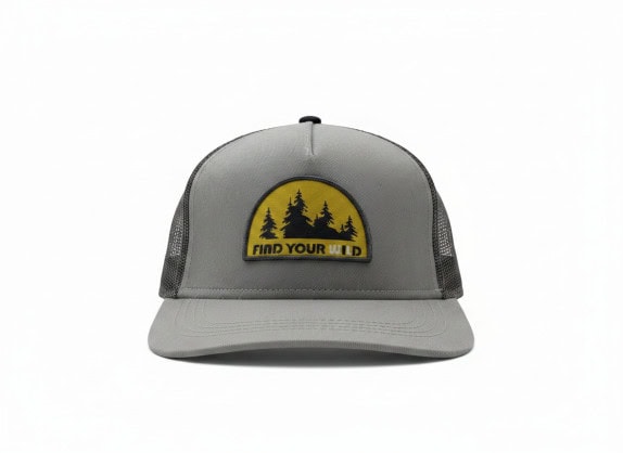 COLUMBIA CAPPELLINO TRUCKER FIND YOUR WILD GRIGIO UNISEX PRE OWNED