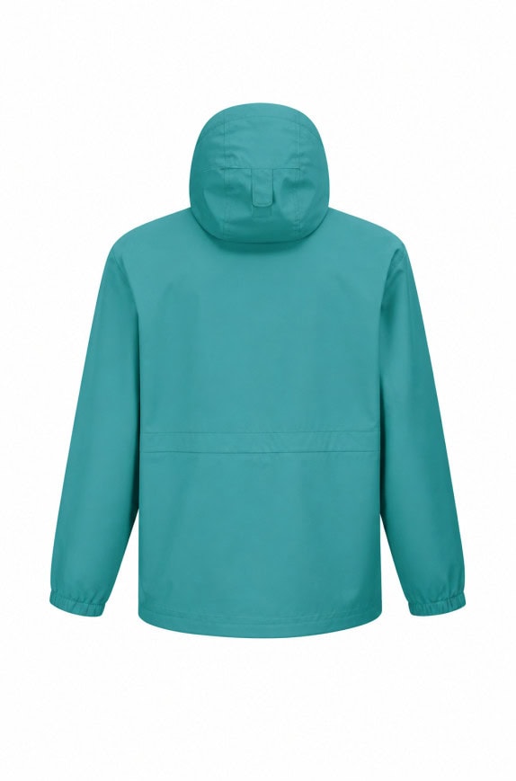 COLUMBIA WINDBREAKER MINIMAL TURQUOISE WOMAN PRE OWNED S