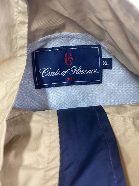 Conte of Florence Golf Μπουφάν Lightweight Μπεζ Ανδρικό XL