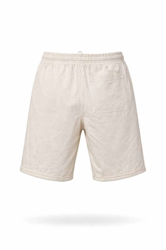 CONVERSE BERMUDA SHORTS GRAPHIC OFF WHITE UOMO PRE OWNED L