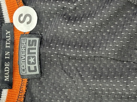 2000s CONVERSE GRAPHIC TEE STREETWEAR ΜΑΥΡΟ ΑΝΤΡΙΚΟ PRE OWNED S