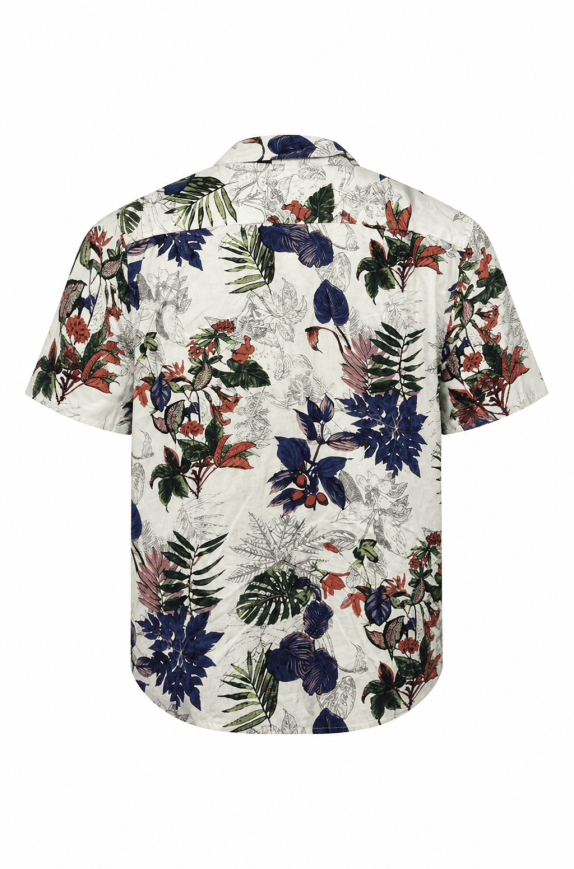 COOFANDY CAMICIA MANICA CORTA TROPICALE მრავალICO UOMO PRE OWNED L