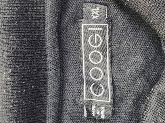 COOGI POLO SHIRT MINIMAL BLACK ΑΝΤΡΙΚΟ PRE OWNED XL
