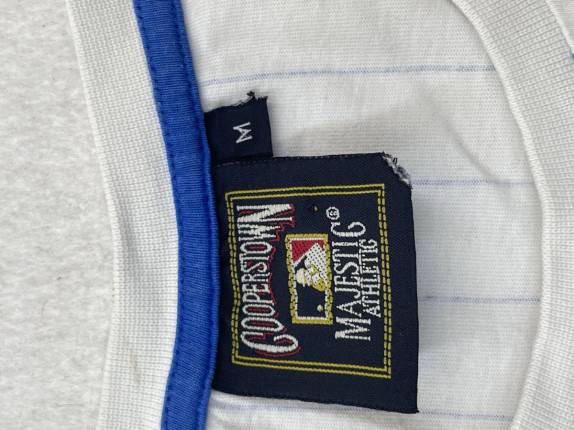 COOPERS TOWN ΚΟΝΤΟΜΑΝΙΚΟ T SHIRT VINTAGE ΛΕΥΚΟ ΑΝΤΡΙΚΟ PRE OWNED M