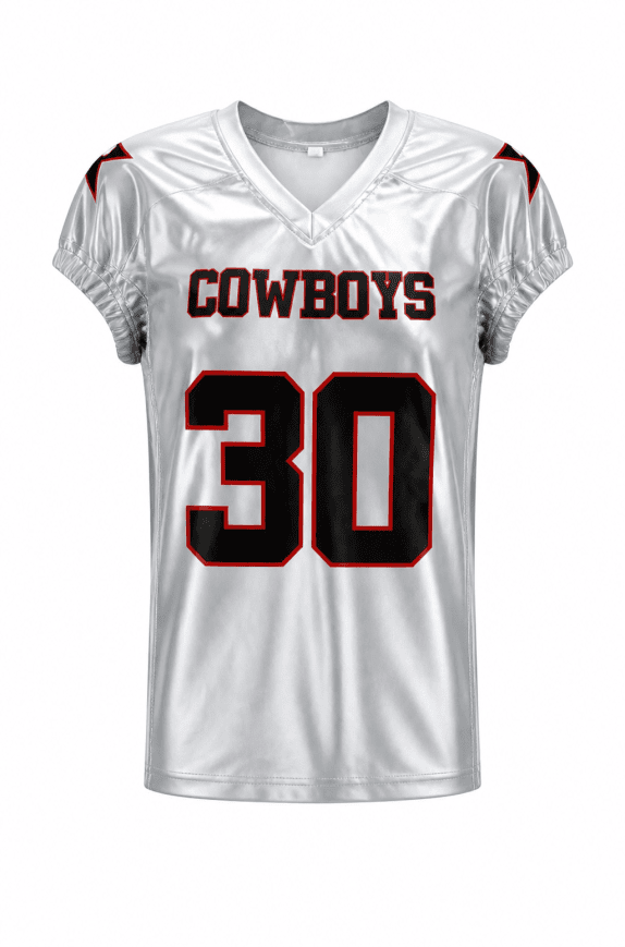 COWBOYS SPORT JERSEY ATHLETIC GREY MEN PRE OWNED S