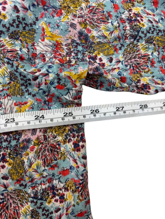 CREMIEUX ΠΟΥΚΑΜΙΣΟ FLORAL ΜΠΛΕ ΑΝΤΡΙΚΟ PRE OWNED L