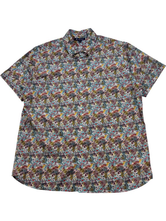 CREMIEUX ΠΟΥΚΑΜΙΣΟ FLORAL ΜΠΛΕ ΑΝΤΡΙΚΟ PRE OWNED L