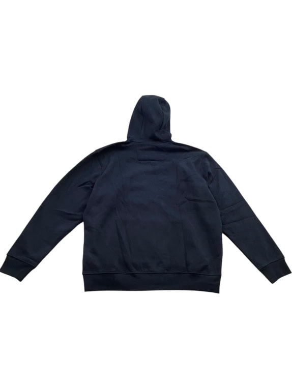 Crew Clothing Company Felpa con cappuccio da uomo con zip Blu XXL