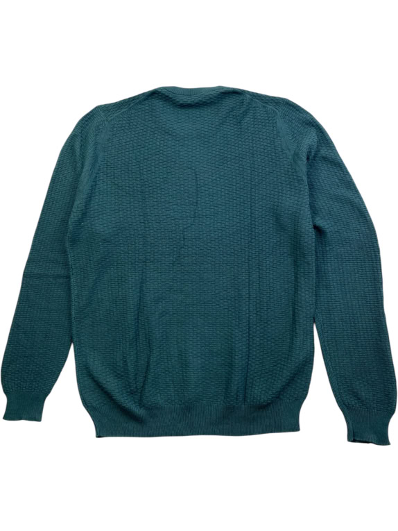 Crew Clothing Company Green Textured Knit Sweater Men’s XXL