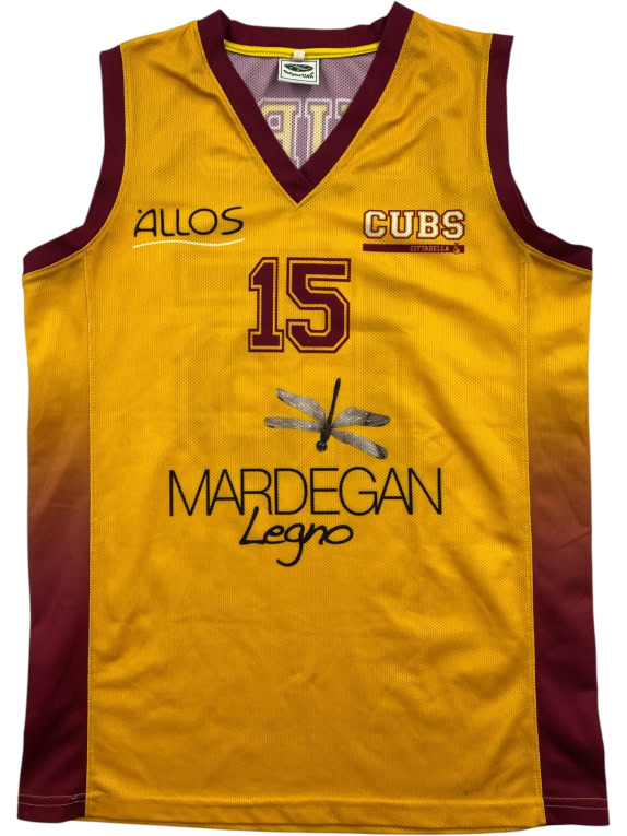 Maglia da basket Cubs Cittadella #15 Agostini (L)