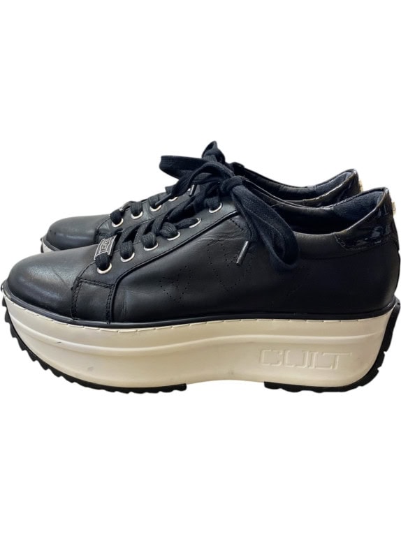 CULT SNEAKERS PLATFORM ΜΑΥΡΑ ΓΥΝΑΙΚΕΙΑ PRE OWNED EU 39