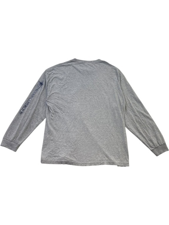 DALLAS COWBOYS ΜΑΚΡΥΜΑΝΙΚΗ ΜΠΛΟΥΖΑ SPORTSWEAR ΓΚΡΙ ΑΝΤΡΙΚΟ PRE OWNED XL