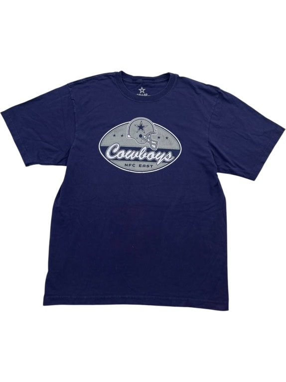 Dallas Cowboys T-Shirt Big Logo Μπλε Unisex L