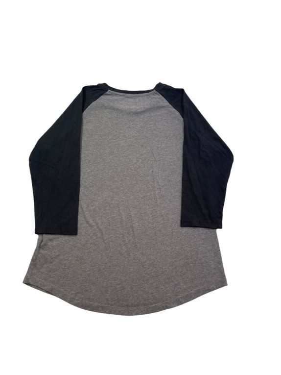 DALLAS STARS ΓΚΡΙ ΚΑΙ ΜΑΥΡΟ RAGLAN GRAPHIC TEE ΓΥΝΑΙΚΕΙΟ PRE OWNED S
