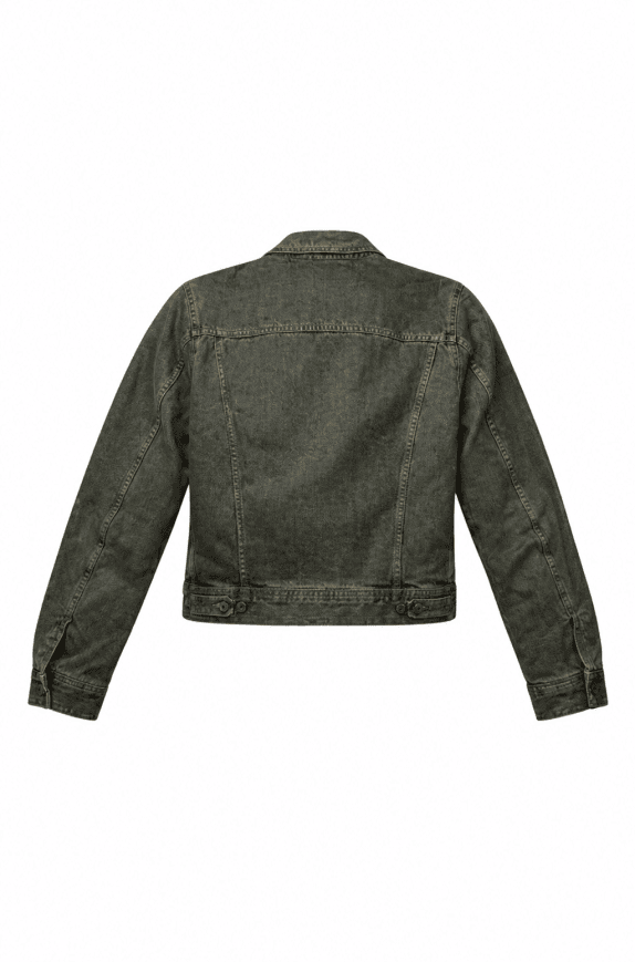 D&G Dolce & Gabbana Denim Jacket Vintage Με Λογότυπο Μπλε/Λαδί Ανδρικό M