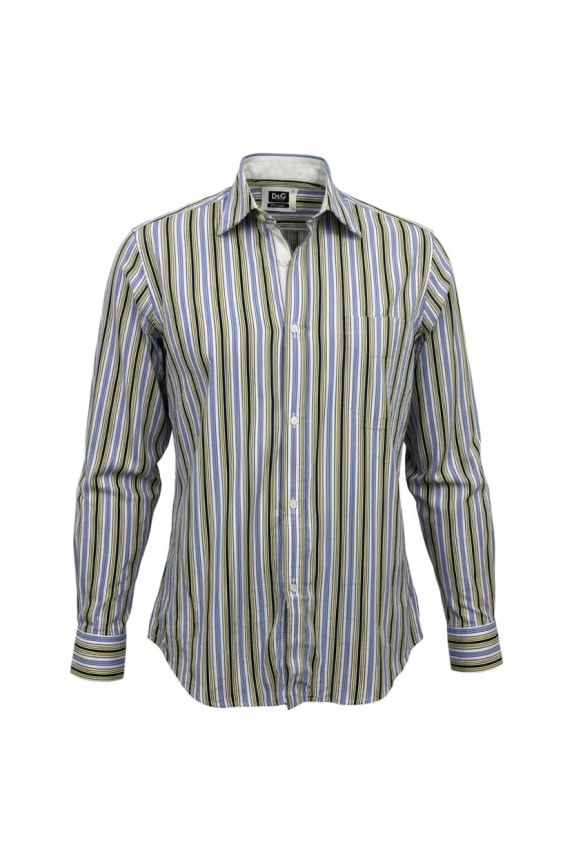 D&G SHIRT STRIPED MULTICOLOR MEN L