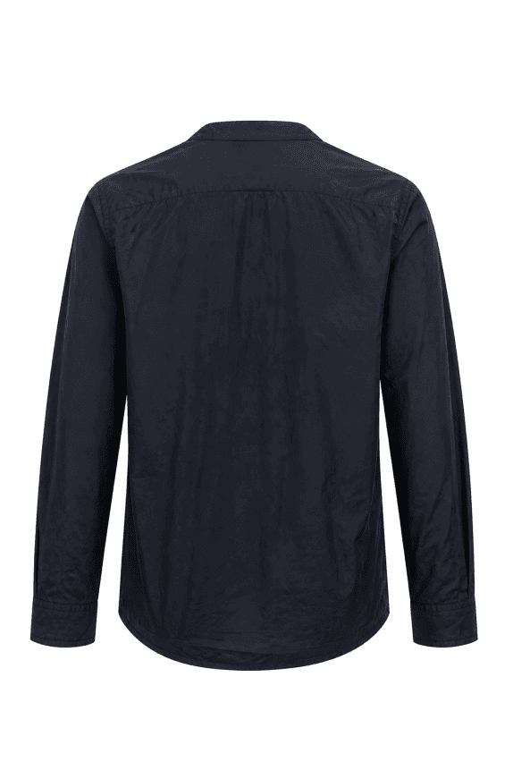 DANIELE ALESSANDRINI CAMICIA MINIMAL NERA UOMO PRE OWNED M