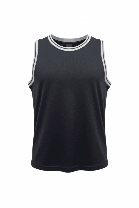 DEF Sleeveless Athletic Jersey Basic Black Men’s L