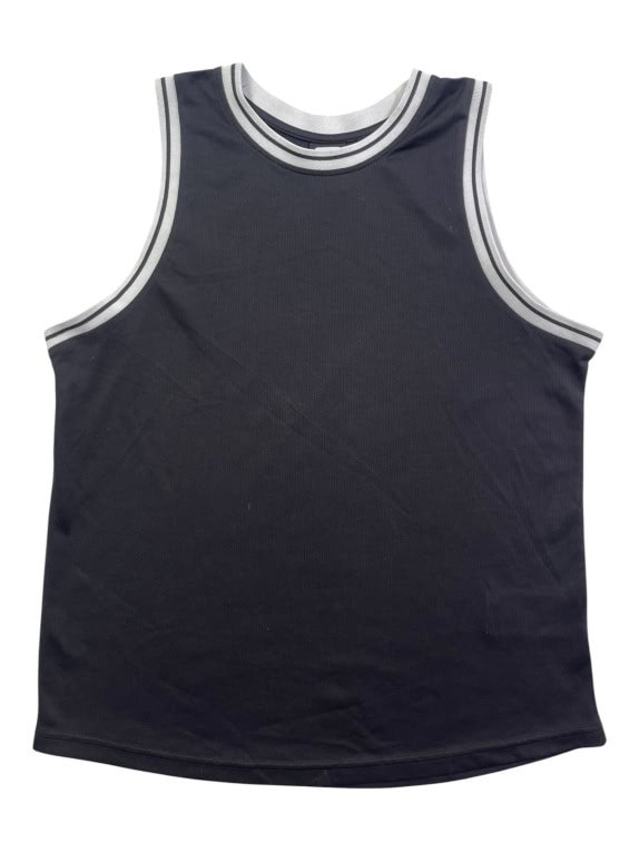 DEF Canotta sportiva basic jersey nera da uomo L