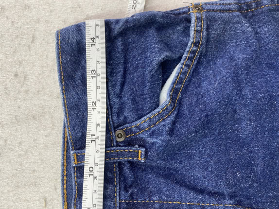 DICKIES  JEANS STRAIGHT FIT BLU DONNA PRE OWNED XS