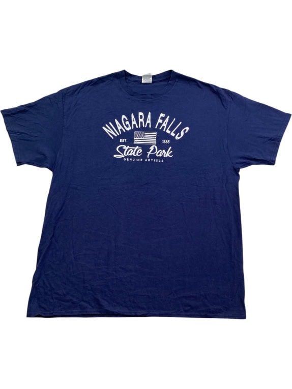 Delta Niagara Falls State Park Logo Μπλε Unisex XL