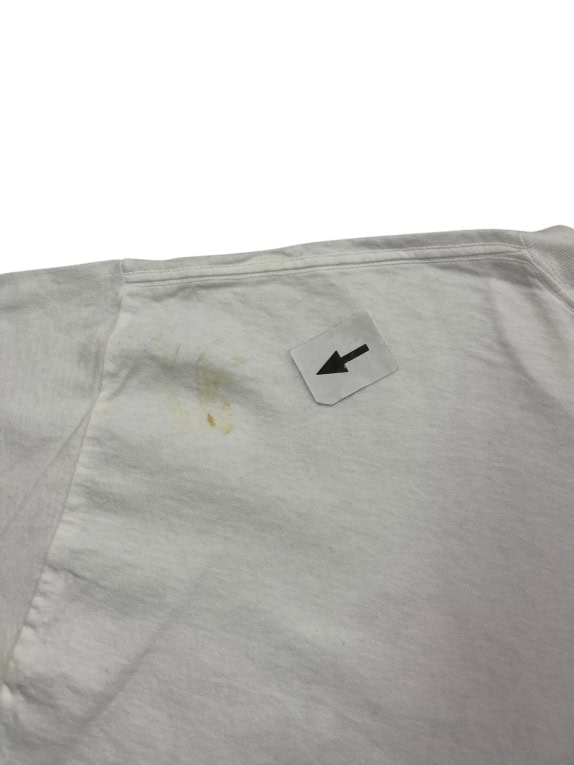DELTA PRO WEIGHT GRAPHIC TEE OFF WHITE UNISEX PRE OWNED XL