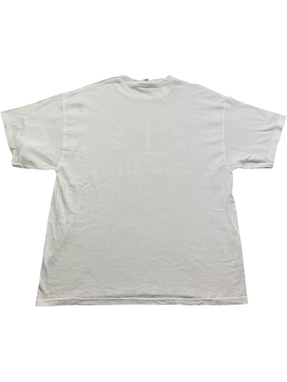DELTA PRO WEIGHT GRAPHIC TEE OFF WHITE UNISEX PRE OWNED XL
