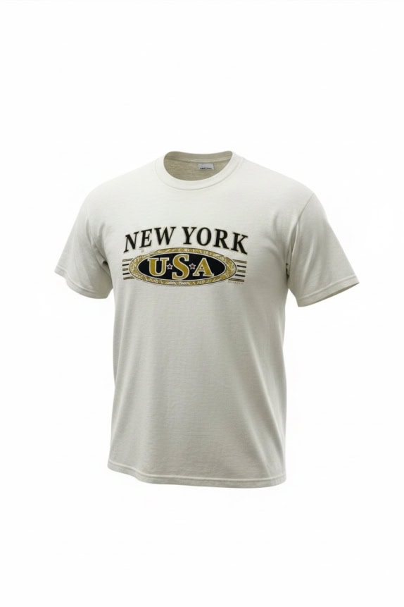 Delta Pro Weight New York USA T-shirt grafica bianca unisex