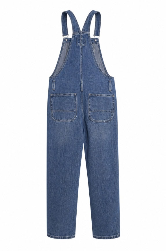 DEMI M SALOPETTE DENIM VINTAGE WASHED ΜΠΛΕ ΓΥΝΑΙΚΕΙΟ PRE OWNED XS