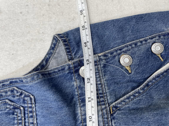 DEMI M SALOPETTE DENIM VINTAGE WASHED ΜΠΛΕ ΓΥΝΑΙΚΕΙΟ PRE OWNED XS