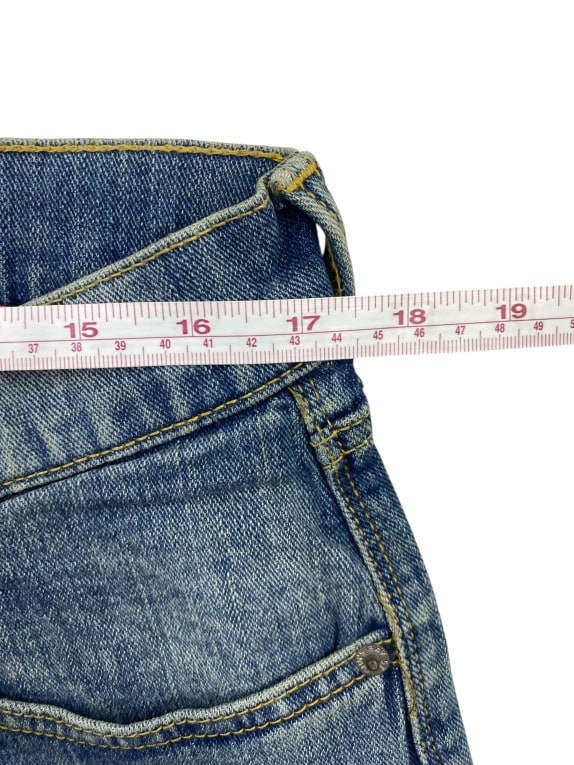 Denim Co Jeans Παντελόνι Relaxed Straight Casual Μπλε Γυναικείο L