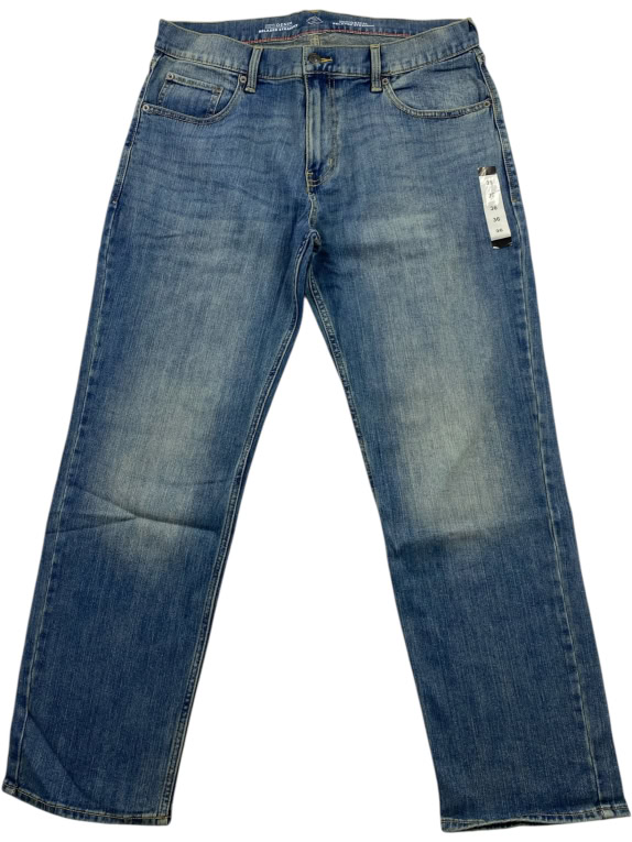 Denim Co Jeans Παντελόνι Relaxed Straight Casual Μπλε Γυναικείο L