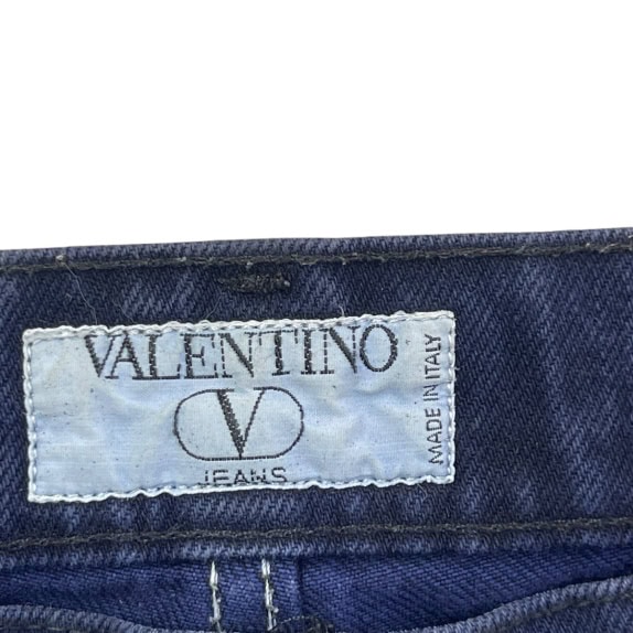 DENIM CO JEANS DA UOMO CLASSICI BLU LAVATO USATO